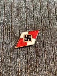 Original HitlerJugend diamant til knivskæftet