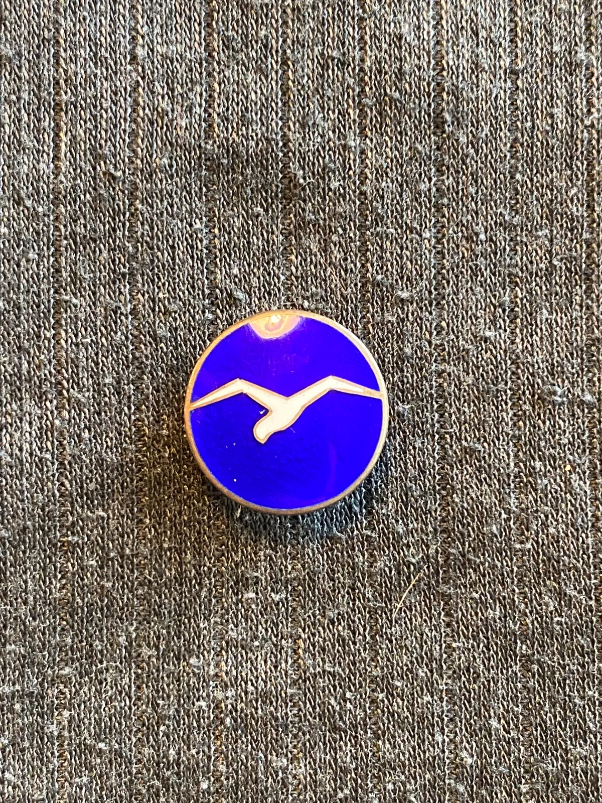 Original German WW2 Air Sports Association DLV Gliding Proficiency Badge af sølv