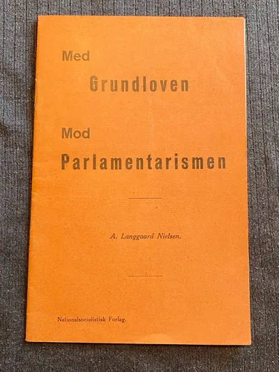 Sjældent originalt DNSAP hæfte - ww2