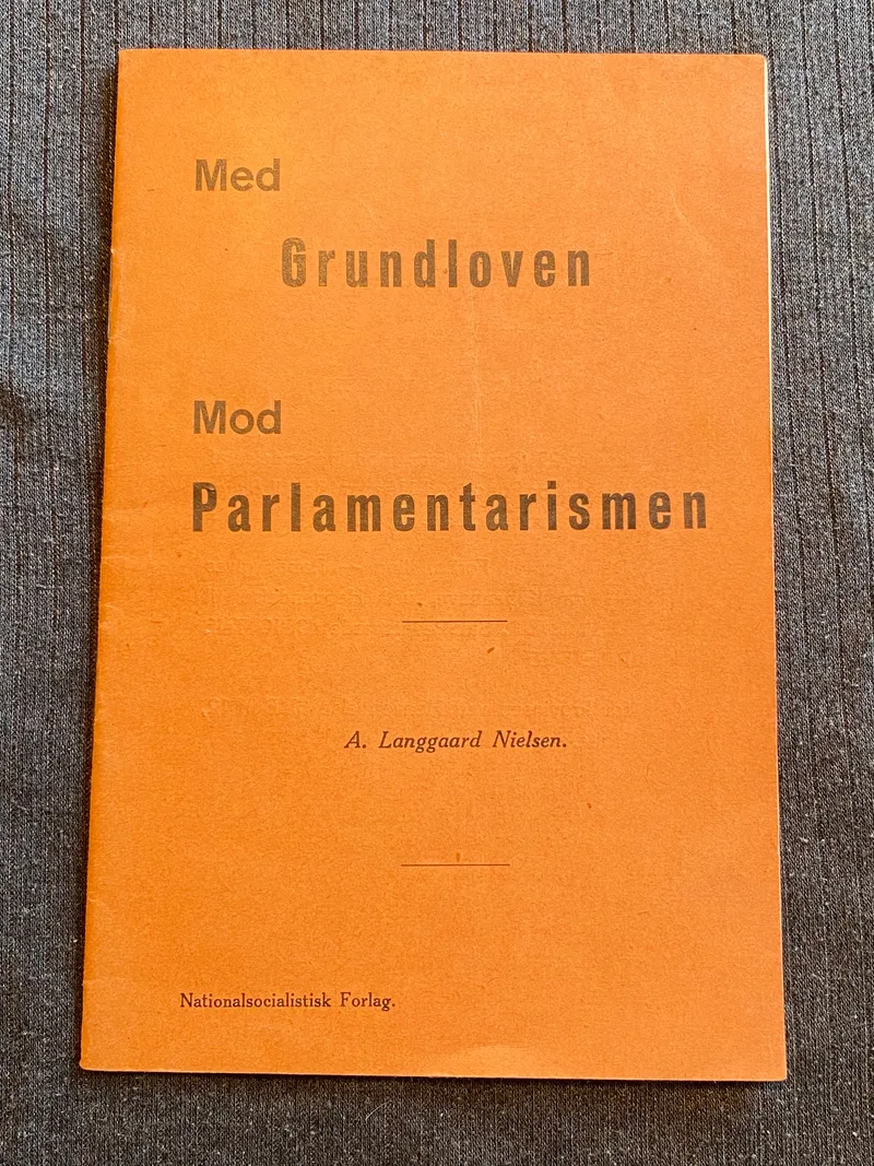 Sjældent originalt DNSAP hæfte - ww2