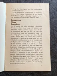 Sjældent originalt DNSAP hæfte - ww2