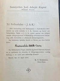 Originalt dansk nazistisk hæfte - ww2