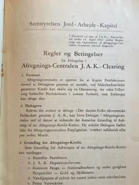 Originalt dansk nazistisk hæfte - ww2
