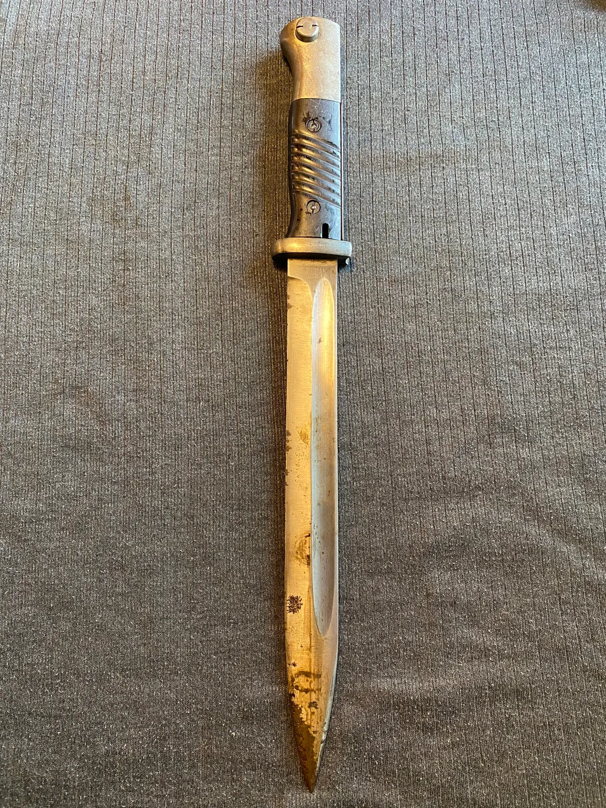 Original tysk politi K98 bajonet