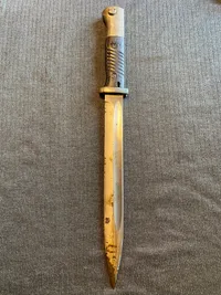 Original tysk politi K98 bajonet