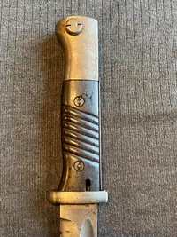 Original tysk politi K98 bajonet