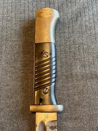 Original tysk politi K98 bajonet
