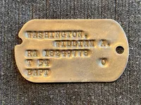 Originalt US dogtag