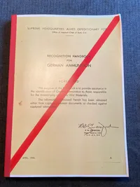 Stort opslagsværk over tysk ww2 ammunition