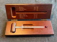 Vin termometer med æske