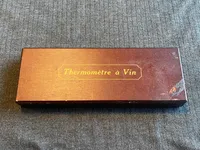 Vin termometer med æske