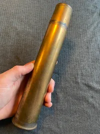 Originalt tysk 3,7 cm PAK hylster - flot WaA stemplet