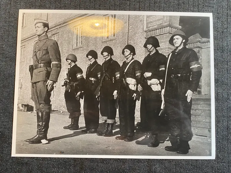 Originalt dansk presse foto (modstandsbevægelsen)