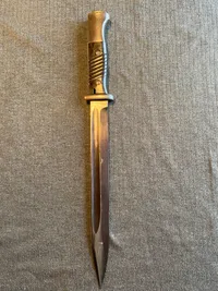 Original tysk K98 bajonet - næsten mint stand