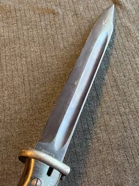 Original tysk K98 bajonet - næsten mint stand