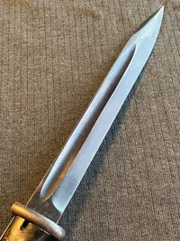 Original tysk K98 bajonet - næsten mint stand