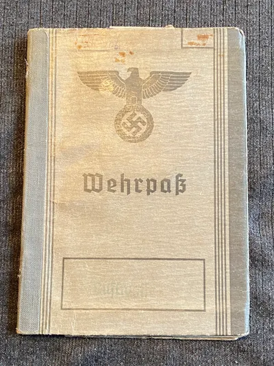 Originalt Luftwaffe wehrpas