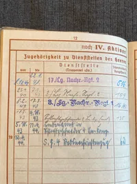 Originalt Luftwaffe wehrpas