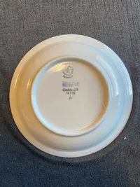 Royal Copenhagen garder plakette - uden skår, men 2.sort
