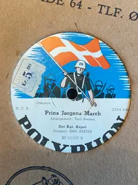 Original LP fra 1945 med befrielsesange