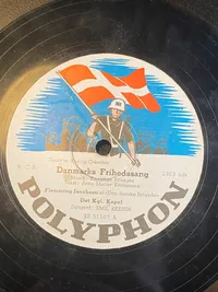 Original LP fra 1945 med befrielsesange