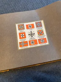Originalt tysk samlehæfte - ww2 med masser af billeder