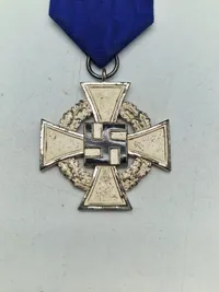 Original medalje for 25 års tro tjeneste i den tyske stat