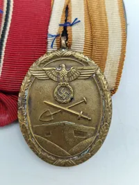 Original tysk medalje spange