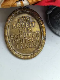 Original tysk medalje spange