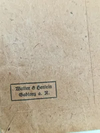 Original tildelingspose til krigs fortjenstmedalje