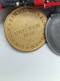 Original tysk medaljespange