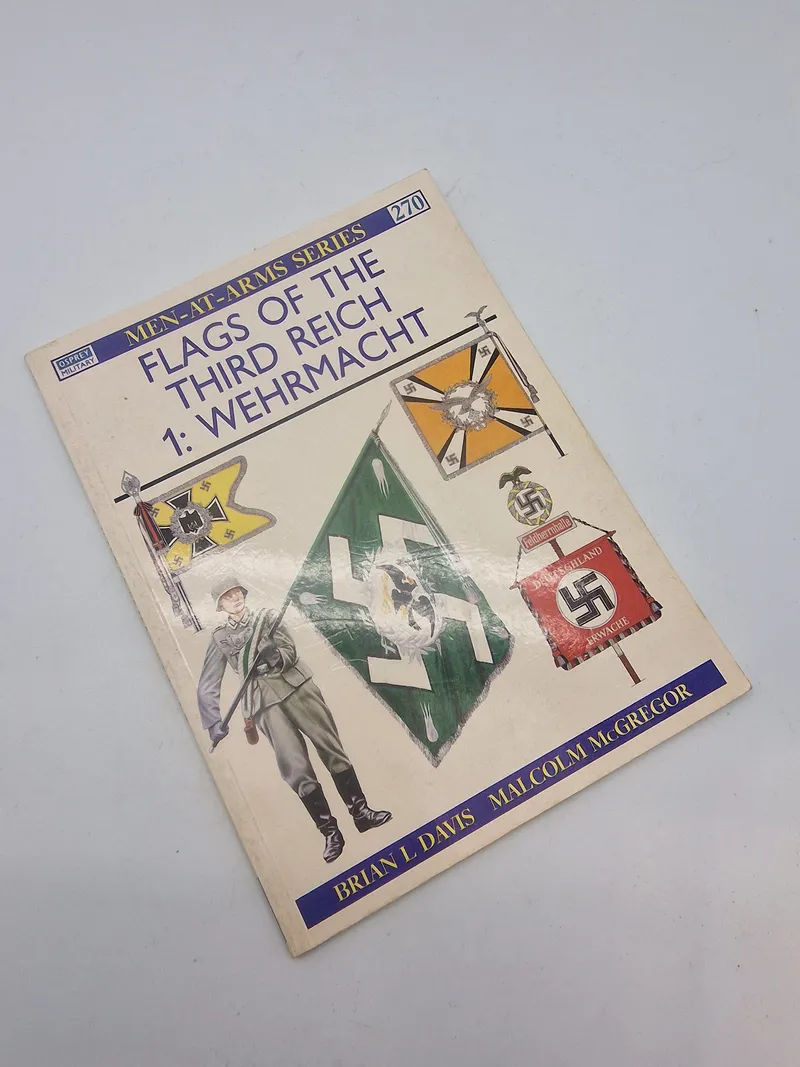 Godt opslagsværk med tyske flag - ww2