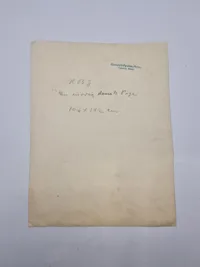 Original anti tysk tegning - ww2
