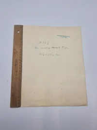 Original anti tysk tegning - ww2