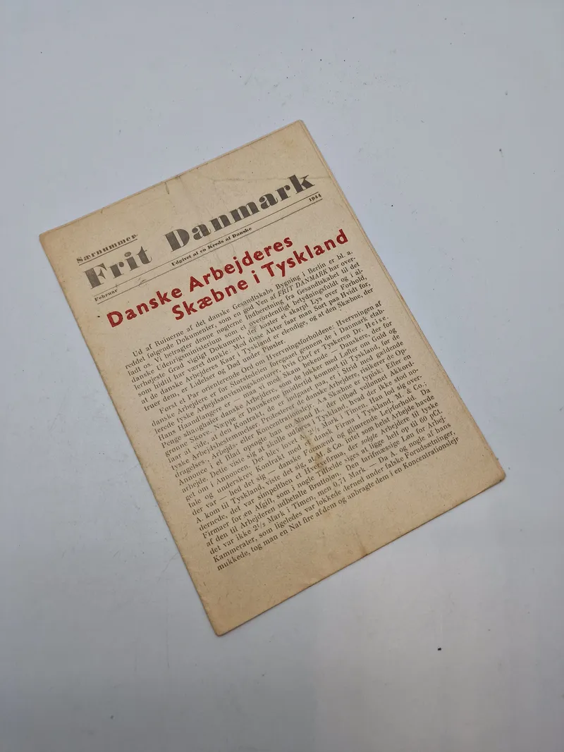 Originalt eks. af frit Danmark