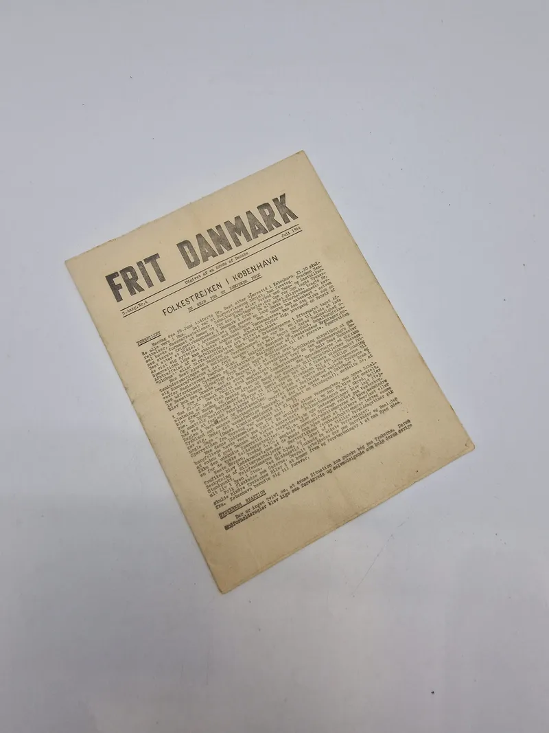 Originalt eks. af frit Danmark