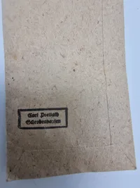 Original tildelingspose for Westwall medalje