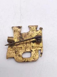 Original Austria Hungary WW1 Badge Submarine Badge Uboat Veteran League of the KuK Fleet Kaiser Karl 1916 1918