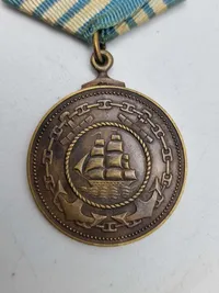 USSR Medal of Nakhimov - original med nummer