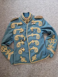 Original dansk Garderhusar officers uniform, før 1943