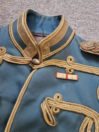 Original dansk Garderhusar officers uniform, før 1943