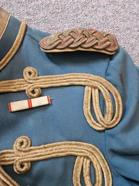 Original dansk Garderhusar officers uniform, før 1943
