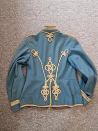 Original dansk Garderhusar officers uniform, før 1943