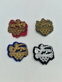 Lot jyske dragonregiment - med forskellige underlag