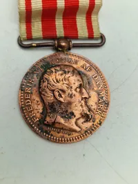 Original deltagermedalje for 1 slesvigske krig (48-50)