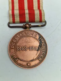 Original deltagermedalje for 1 slesvigske krig (48-50)