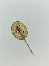 Original pin med den tapre landsoldat (de danske skytte og gymnastik foreninger