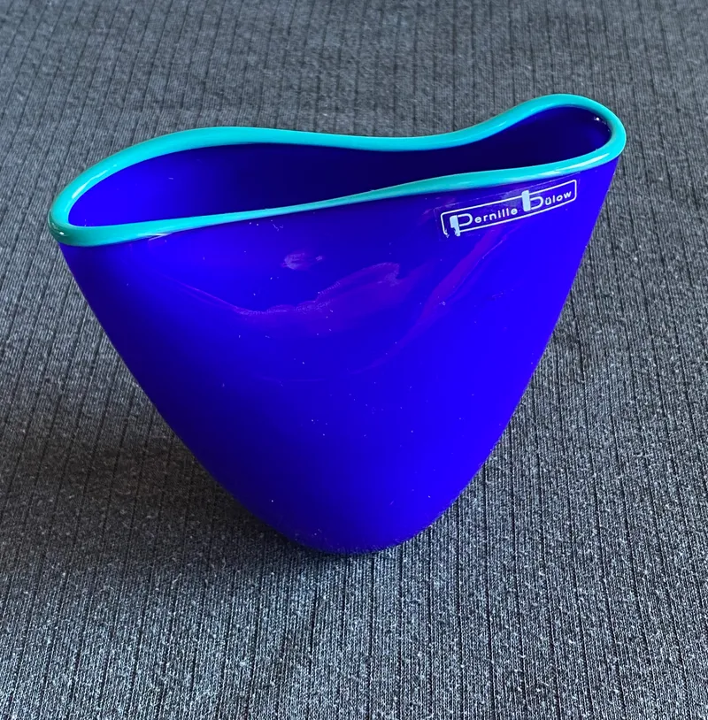 Mundblæst vase Pernille Bülow