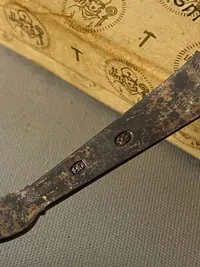 Ske af sterlingsølv m. original æske