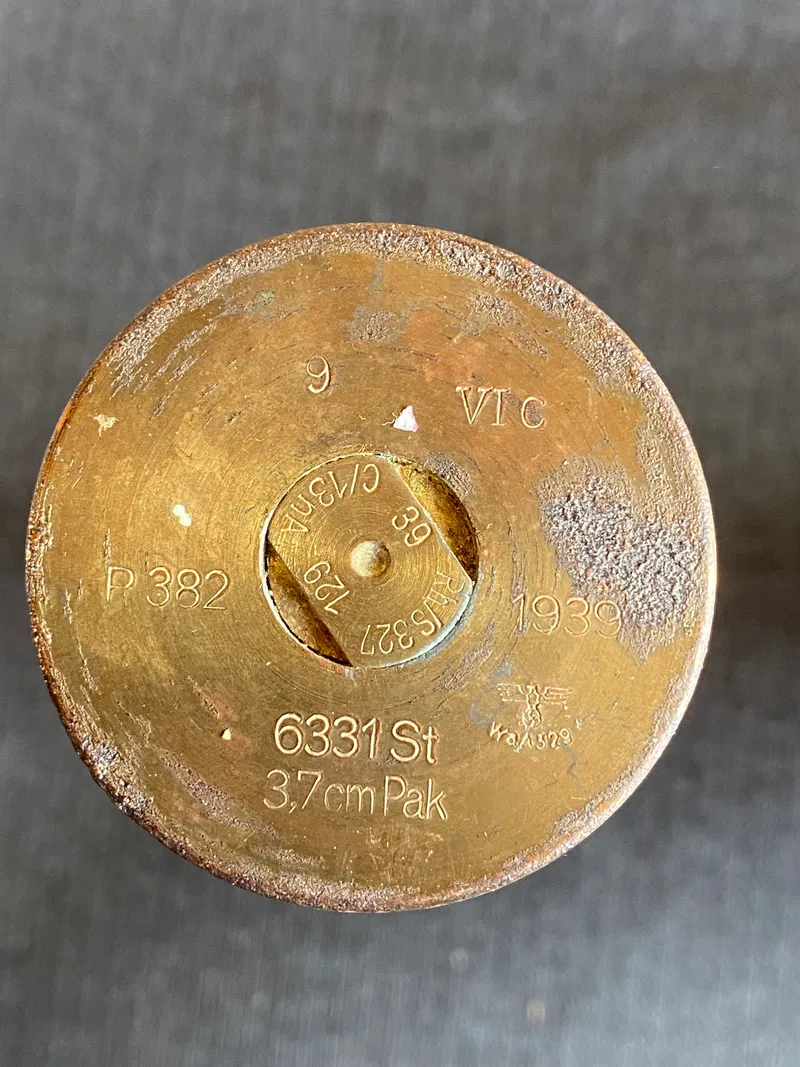 Originalt tysk 3,7 cm PAK hylster, godt WaA stemplet